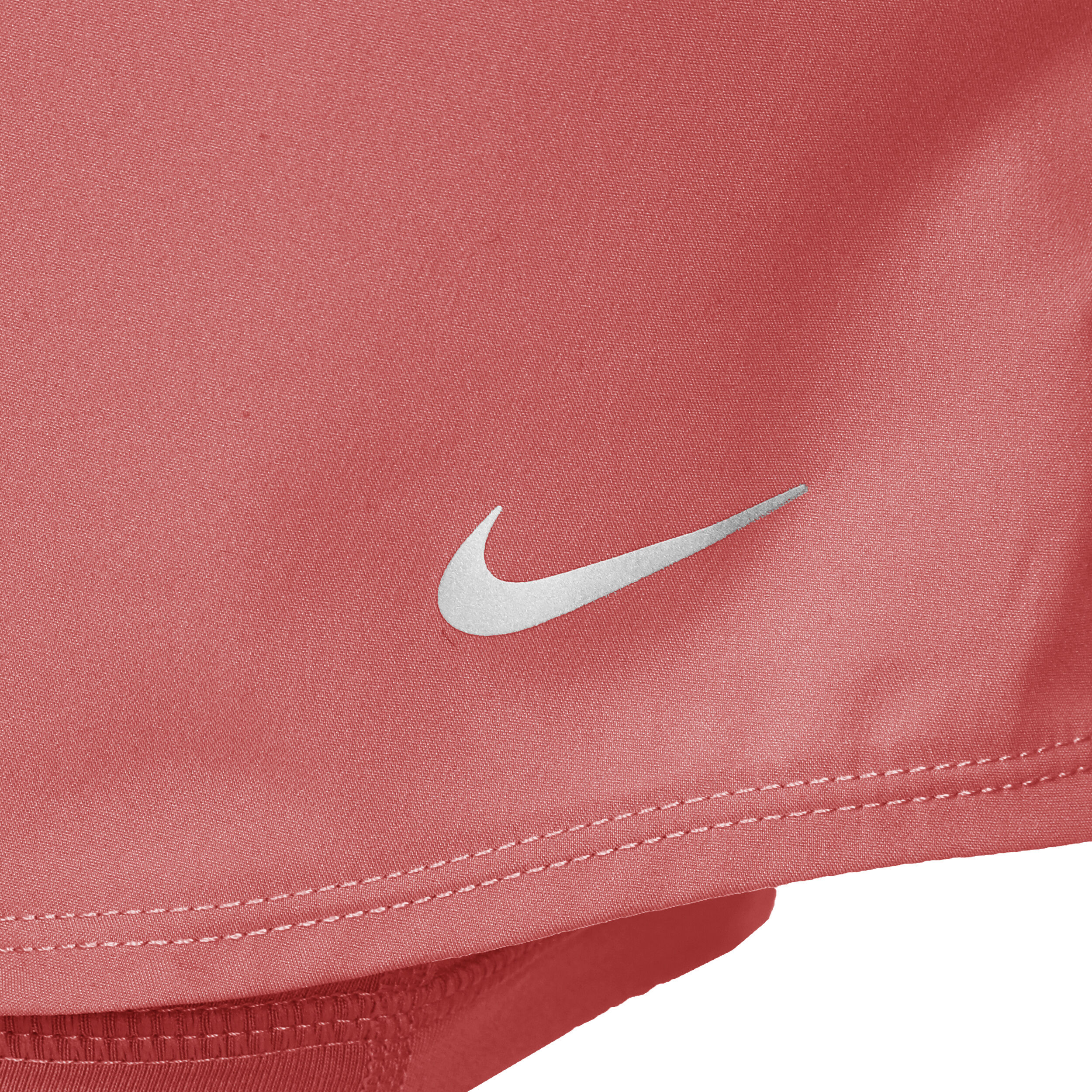 Nike Dri-Fit 3in High-Waisted 2in1 Shorts Femmes - Pink , Argent