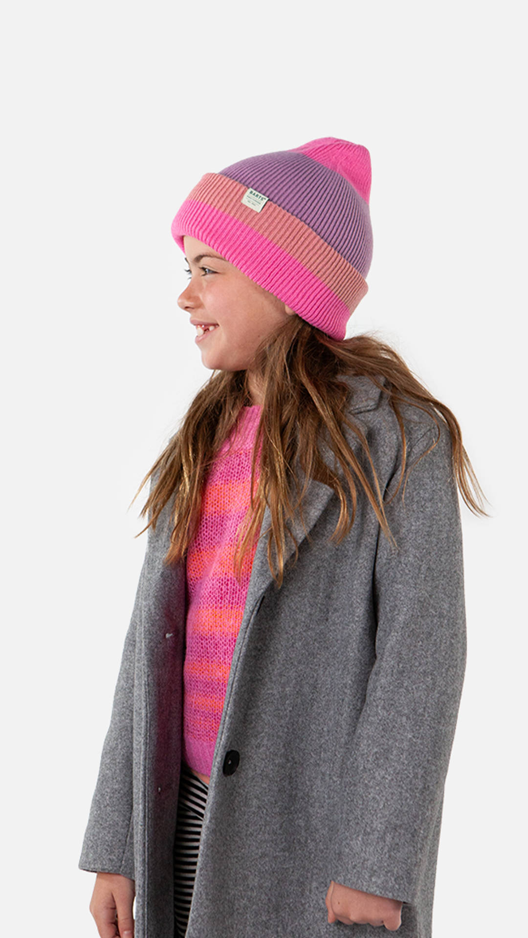 Barts muts roze/lila