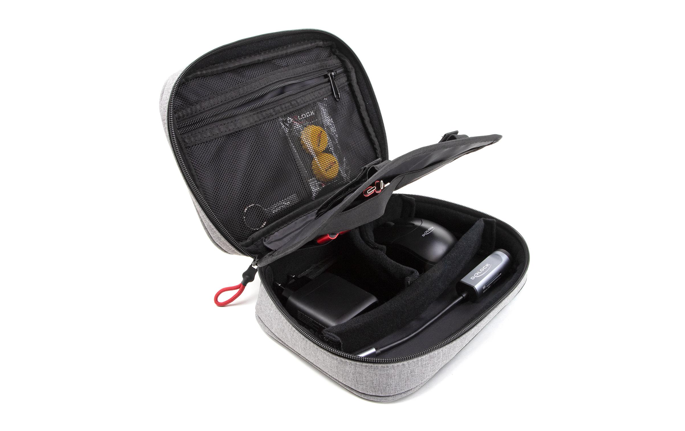 Travel Kit IV Business EditionDelock Travel Kit IV Business Edition – USB Hub / Netzteil / Maus / 3 in 1 Ladekabel
