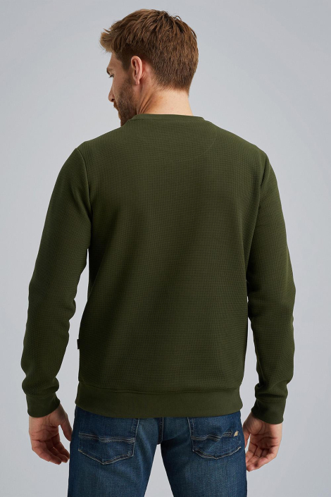 PME legend groene heren sweater
