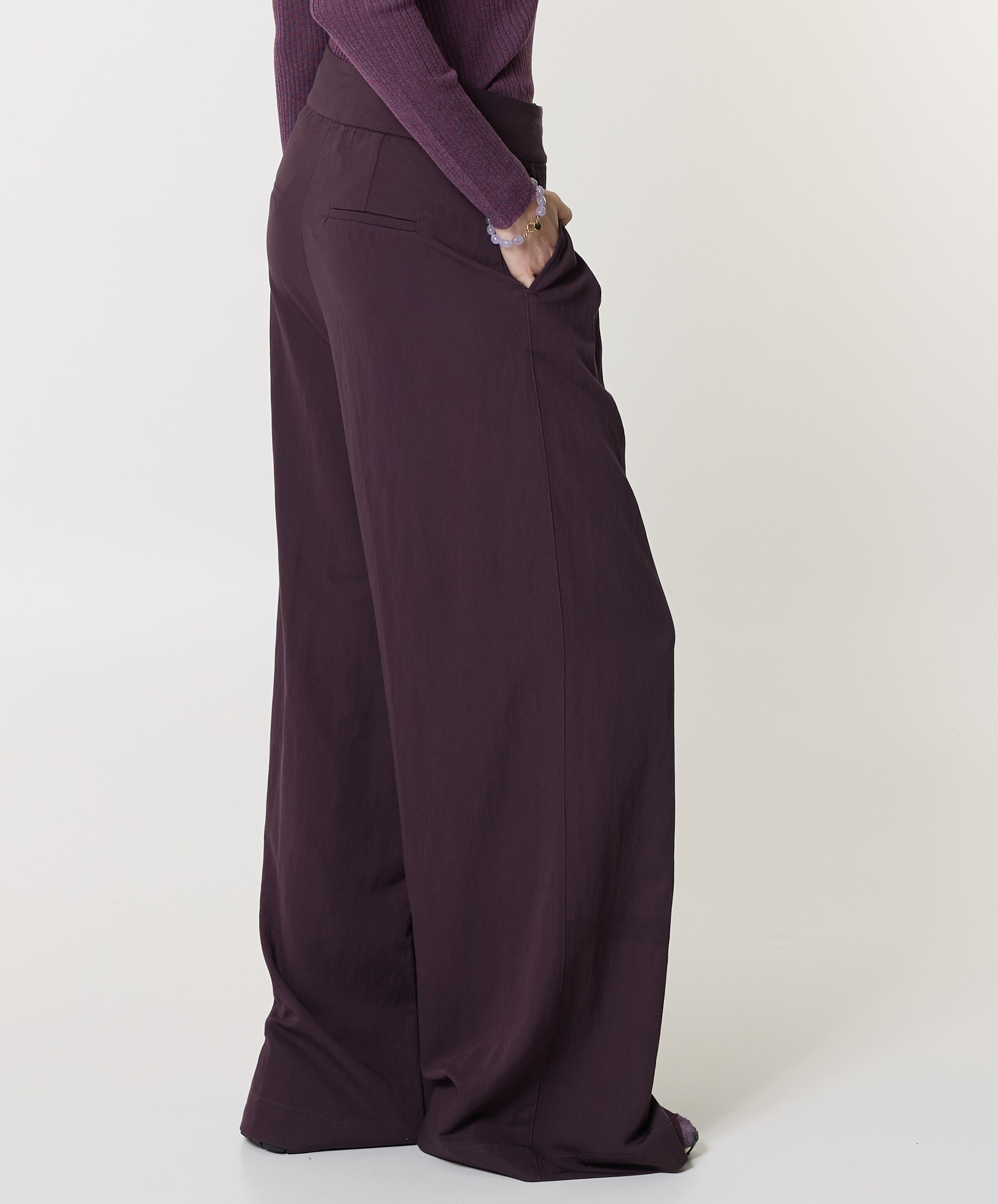 Aaiko FREDERIQUE RAY 538 dames broek bordeaux