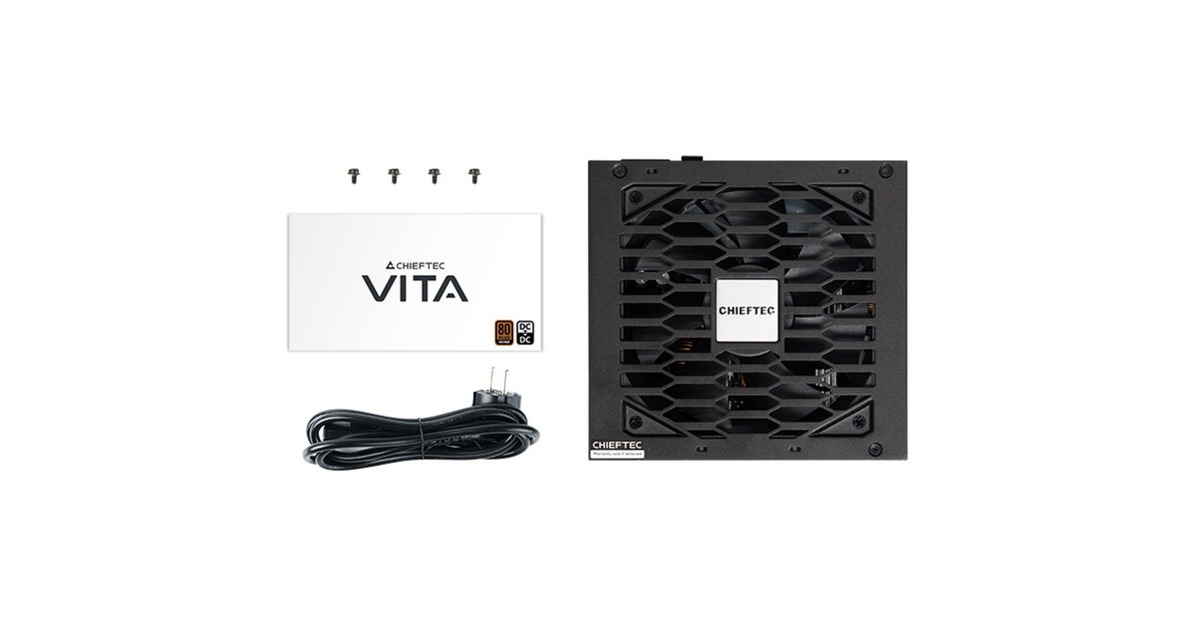 ChieftecVITA BPX-850-S 850 watt voeding   (Zwart, 4x PCIe)