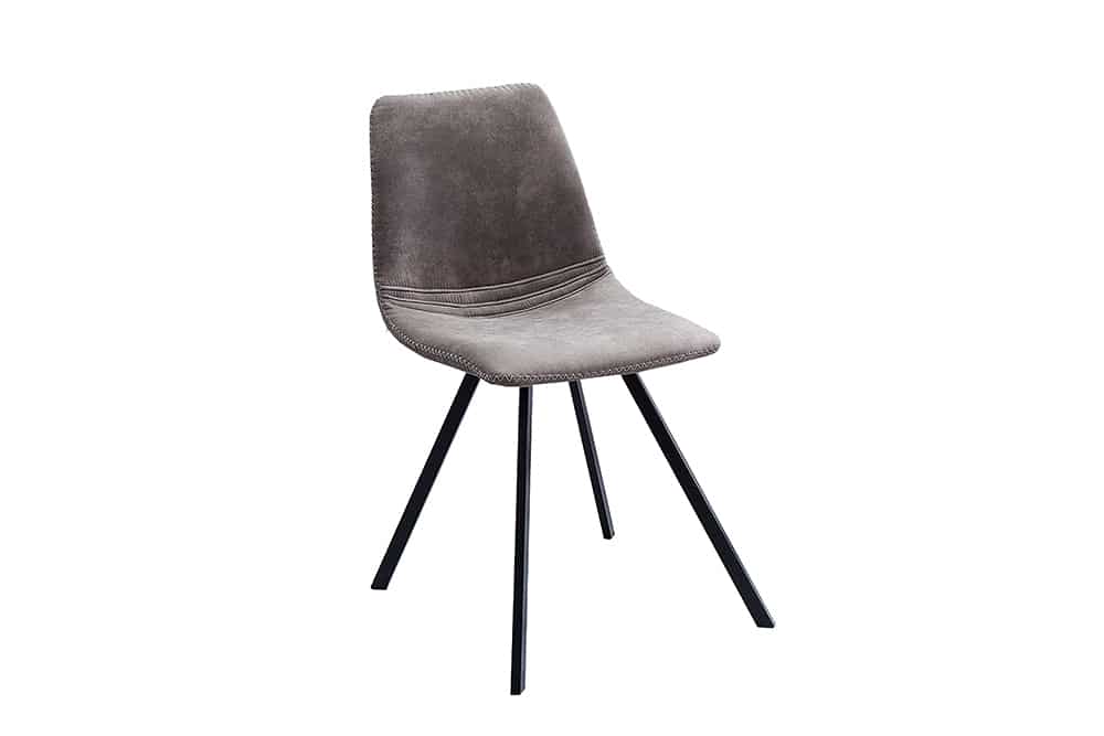 Retro Stuhl AMSTERDAM CHAIR taupe grau Designklassiker