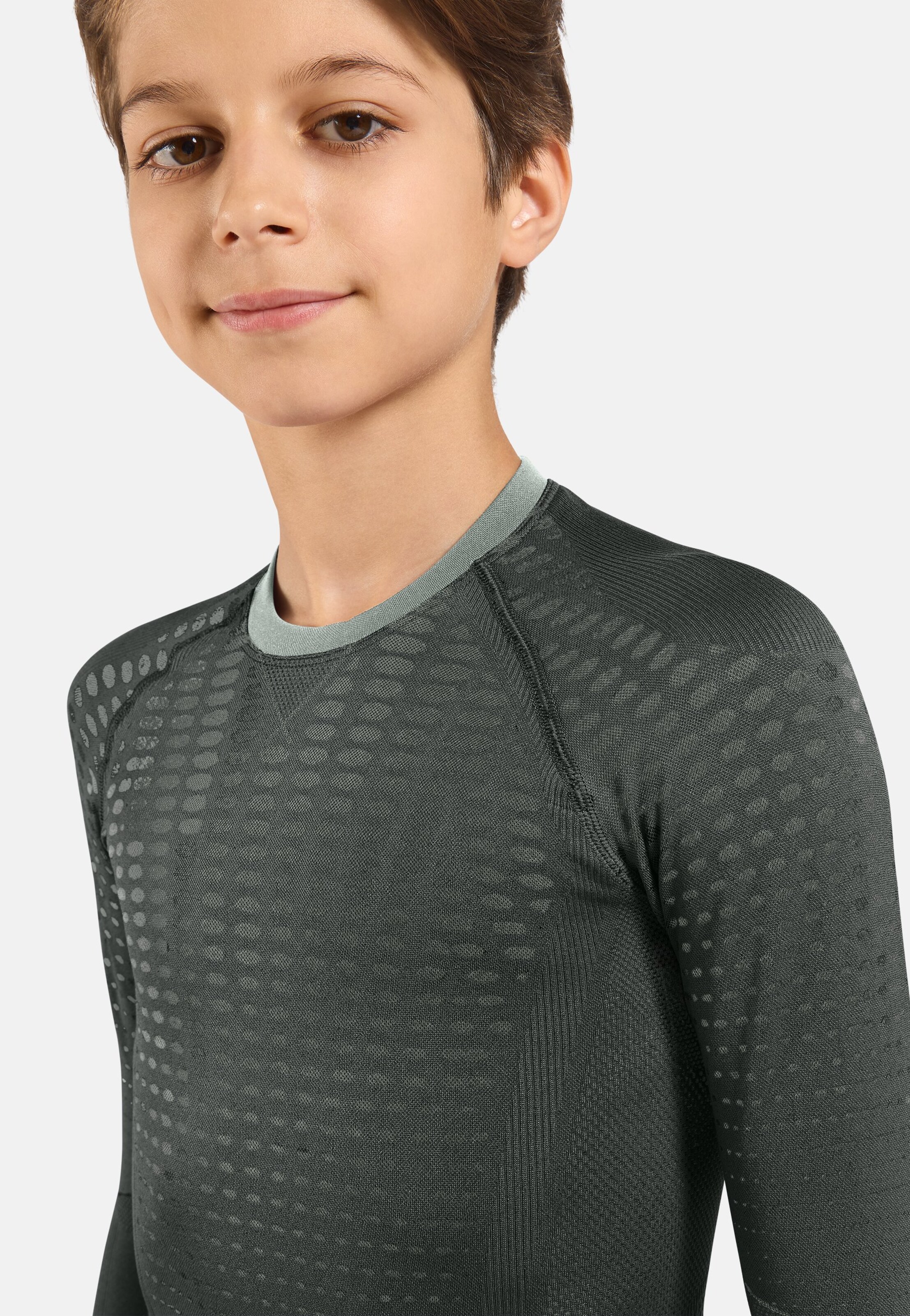 Evolution Warm Base Layer Langarmshirt in urban chic - shadow