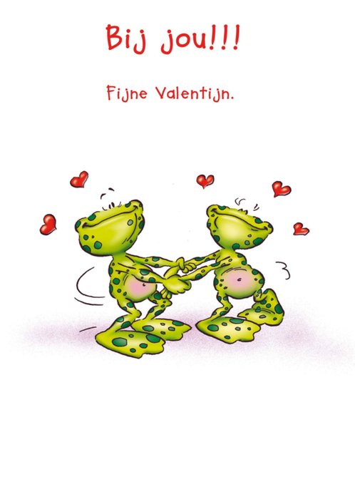 Doodles | Valentijnskaart | kikkers
