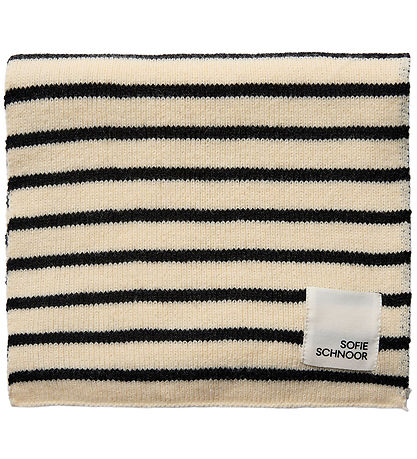 Sofie Schnoor T?rkl?de - Strik - Off White/Stripes
