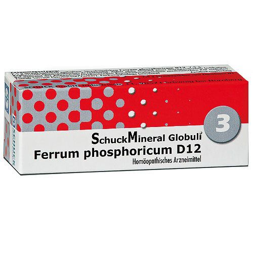 SchuckMineral Globuli Nr. 3 Ferrum phosphoricum D12