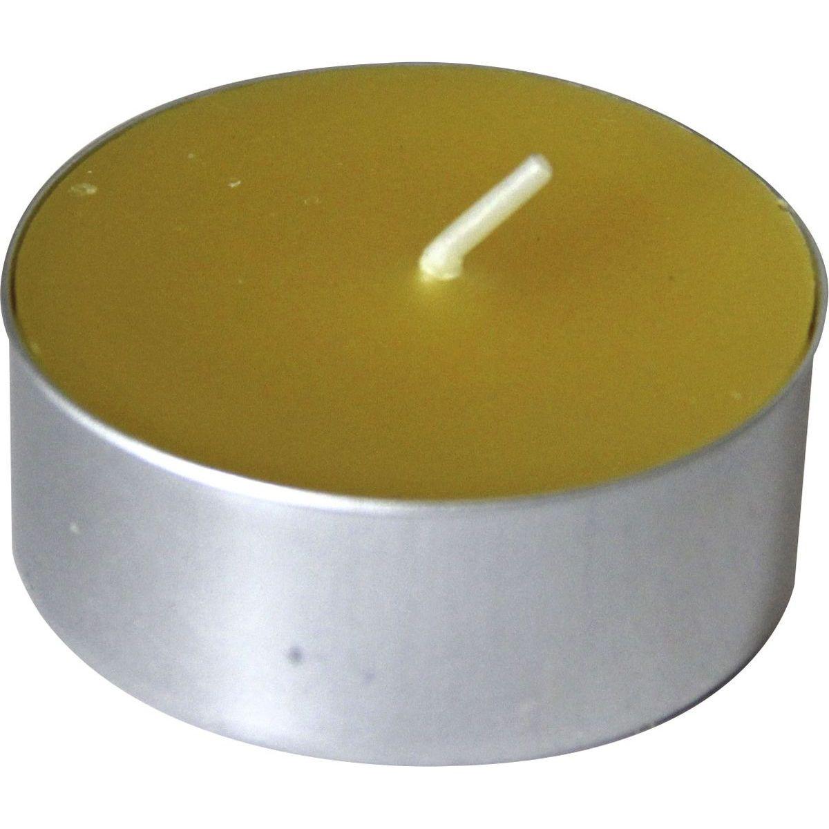 BOUGIE CHAUFFE PLAT CITRONNELLE GM X6 ARGENT