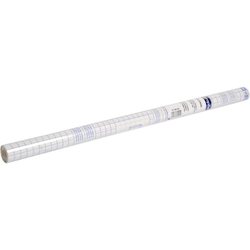 L'Instantané rouleau couvre-livres adhésif repositionnable polypropylène 5/100ème 3 m x 0,50 m Présentoir - Transparent