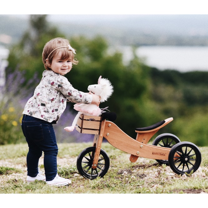Kinderfeets - Laufrad Tiny Tot Bambus - braun