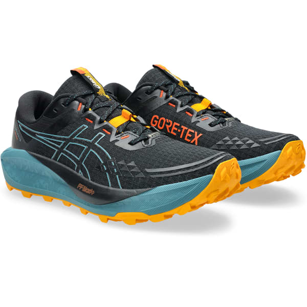 Chaussure trail ASICS GEL-TRABUCO 13 GORE-TEX BLACK/ATLANTIS BLUE