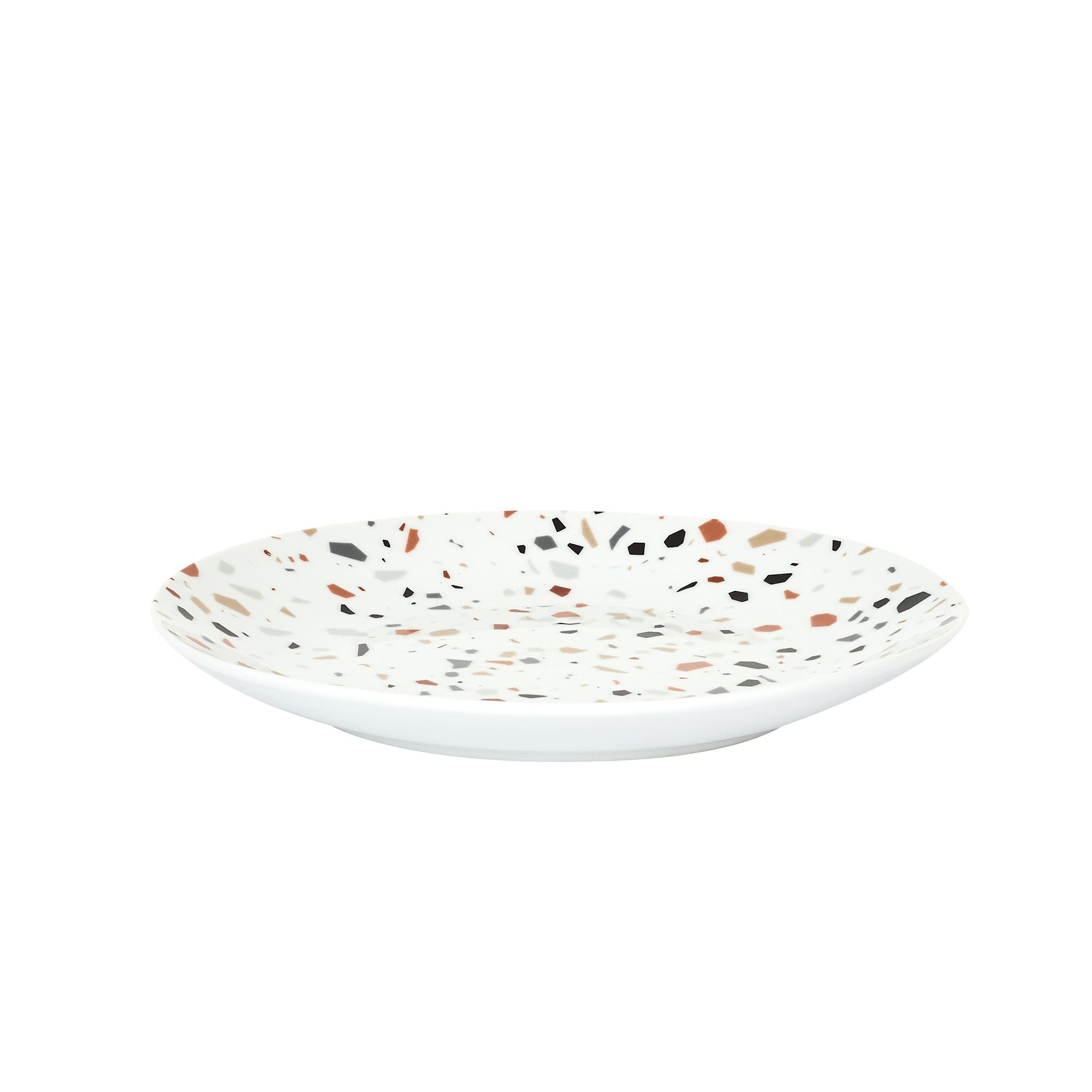 ASSIETTE EFFET TERRAZZO D20CM