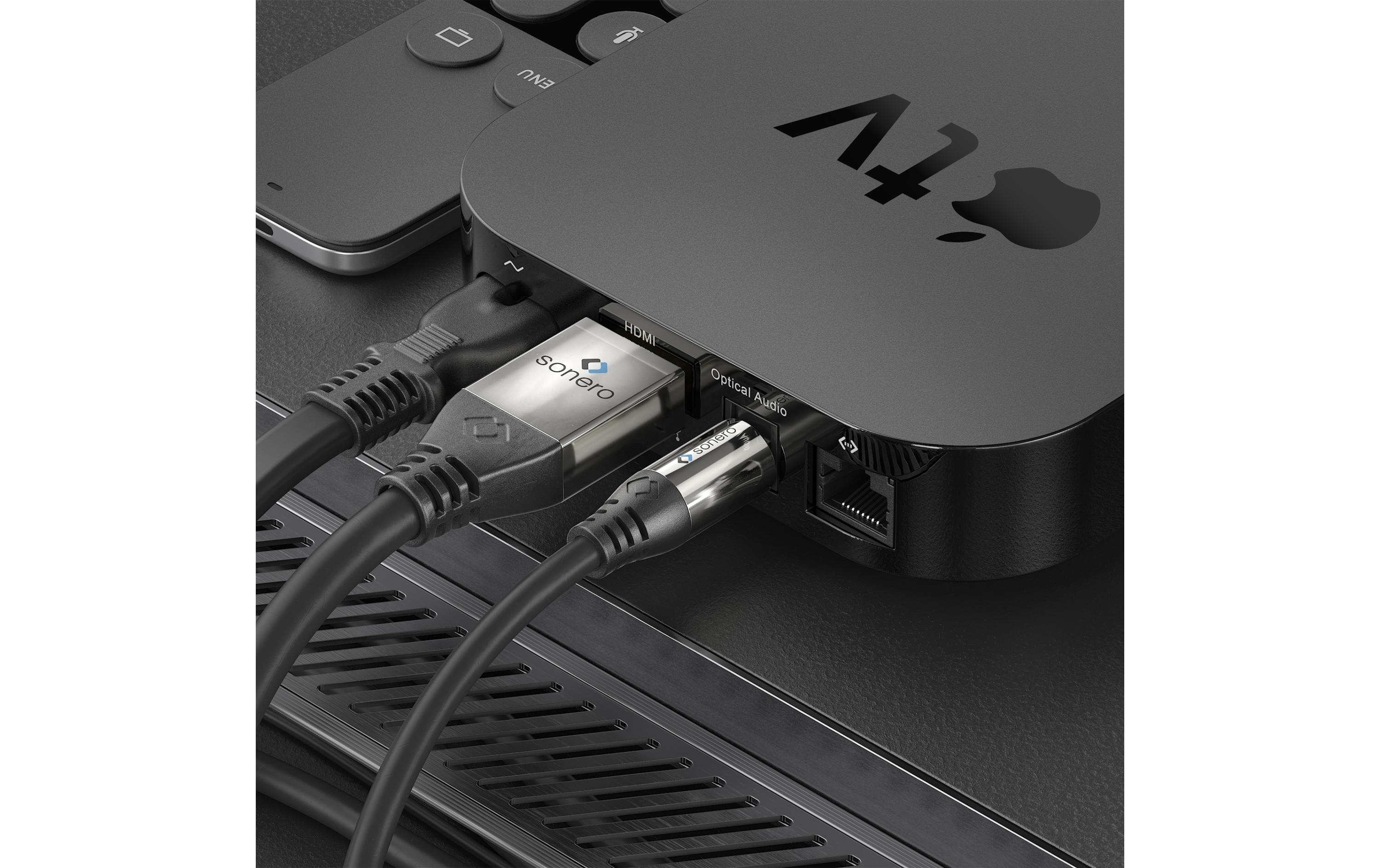 Audio-Kabel Toslink - Toslink 10 msonero Optisches Audio Kabel