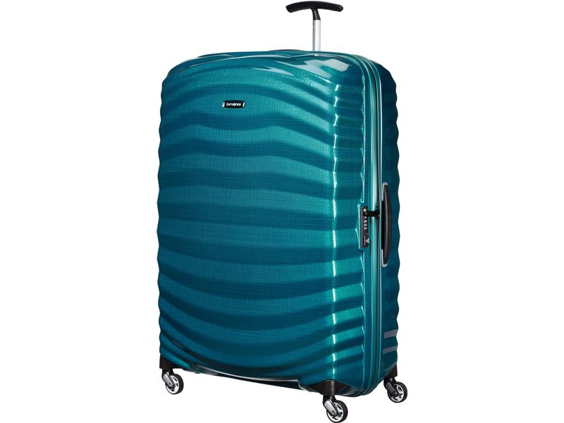 Samsonite Koffer Lite-Shock Spinner 81 Blau Reisekoffer