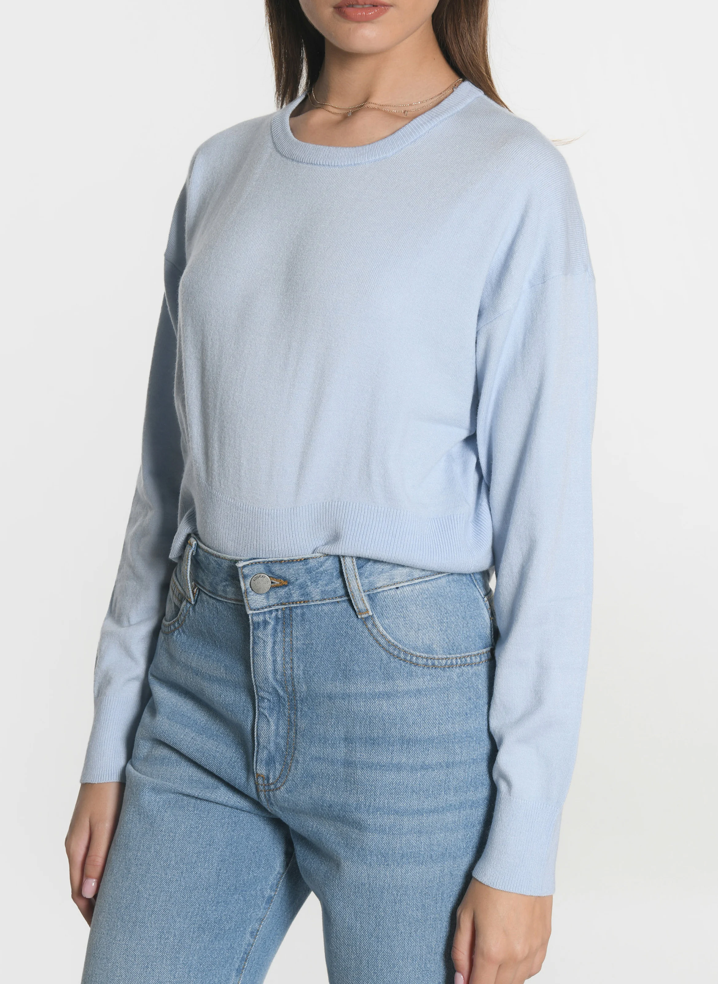 NOLWENN - Pull court large| Bleu