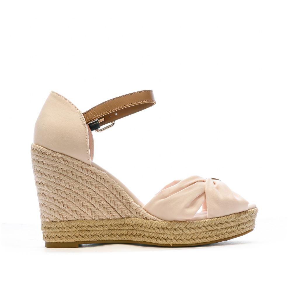 Tommy Hilfiger Sandales Compensées Rose Femme Tommy Hilfiger 10cm