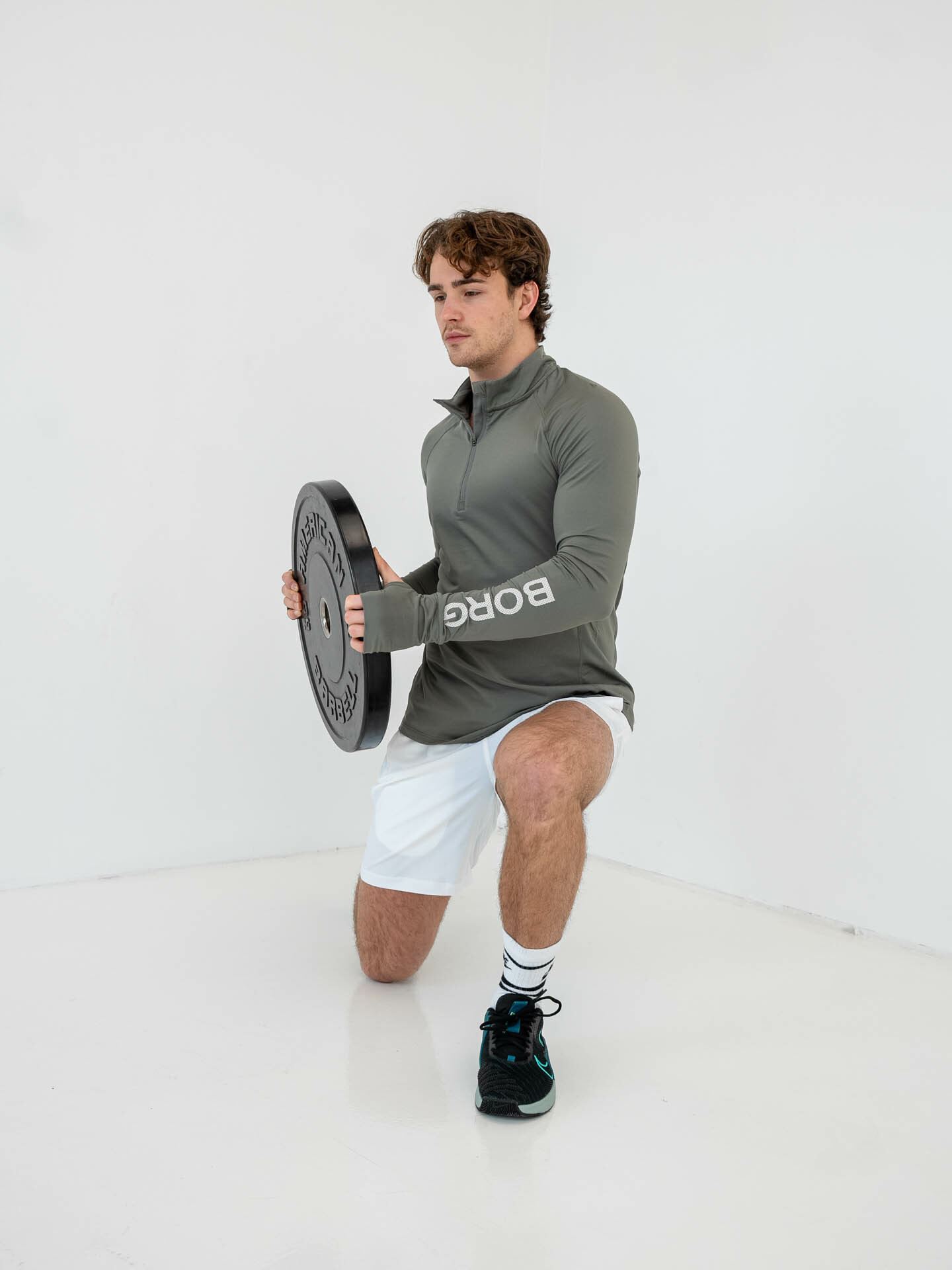 Borg Midlayer Half Zip
