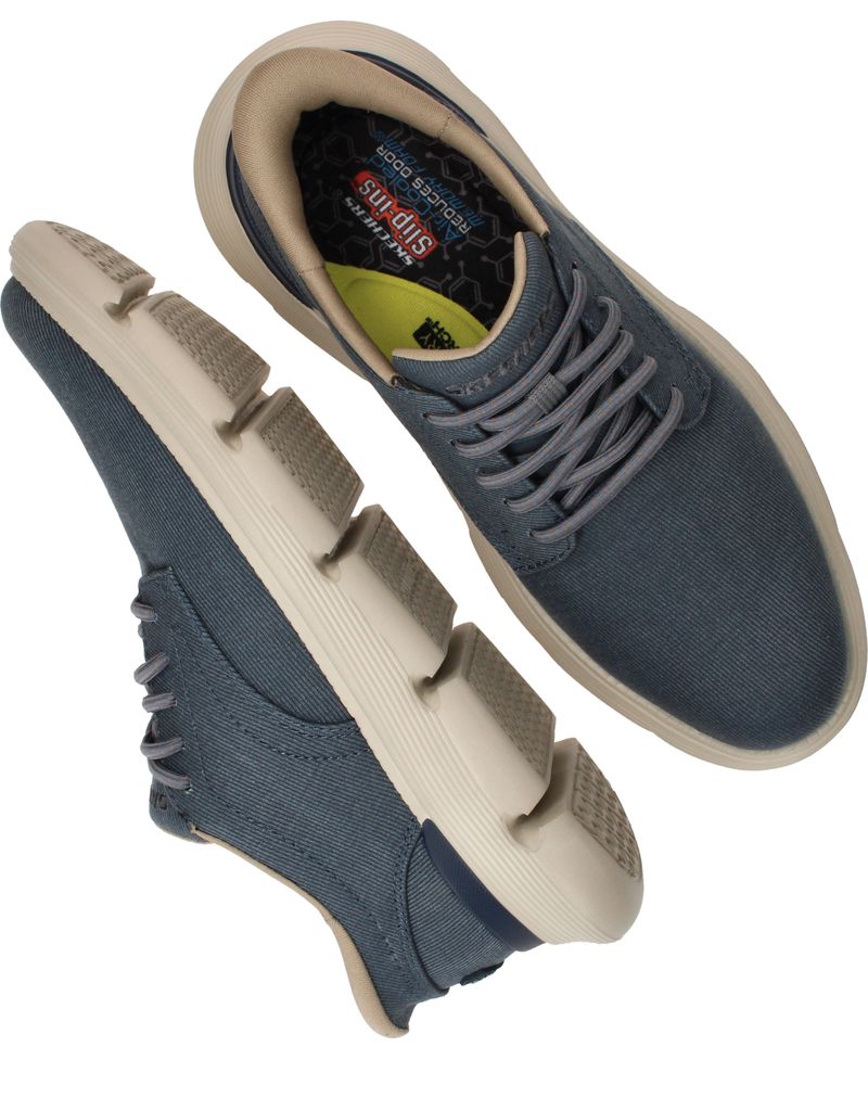 Skechers Slip-Ins Garza Clive Instappers Blauw Heren