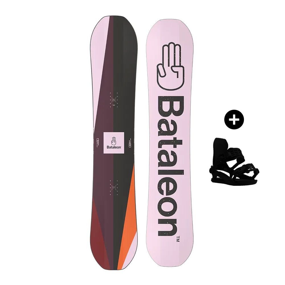 Bataleon SPIRIT 23/24 - Pack snowboard freestyle Femme none