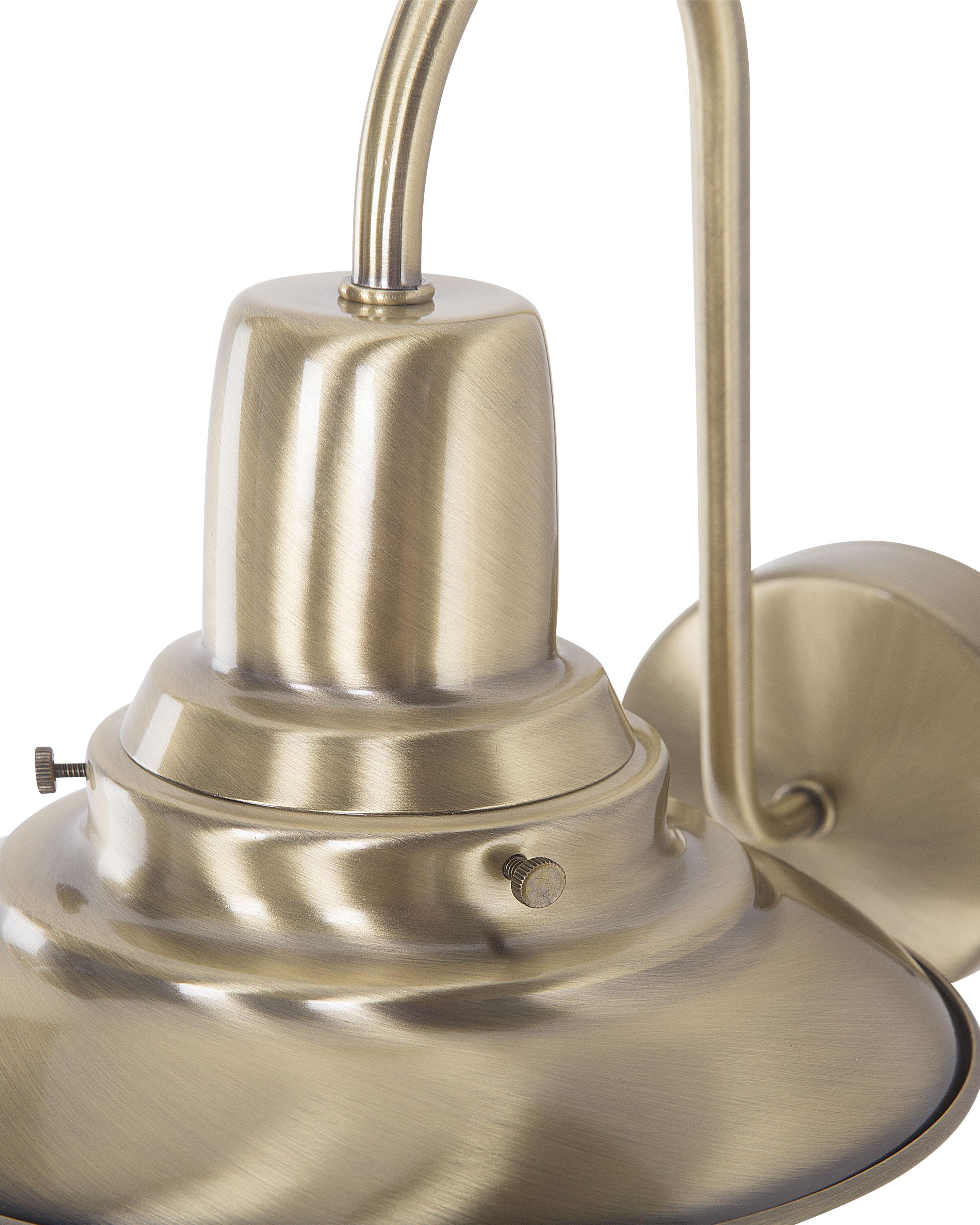 Wandlamp LUZA Metaal Messing