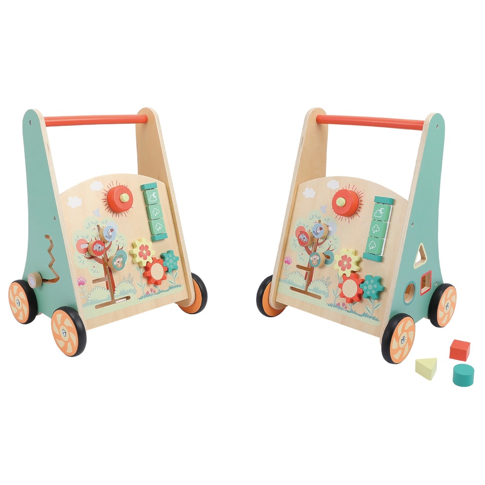 Eichhörnchen-Spielzeug, Safari-Spielzeug aus Holz, Baby-Lauflernhilfe