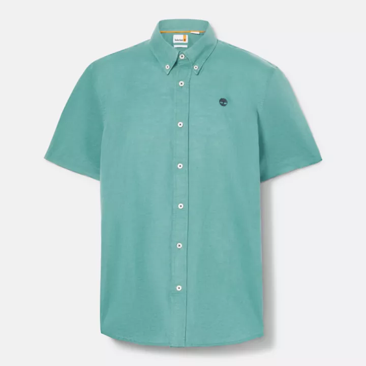 Chemise Lovell pour homme en bleu sarcelle