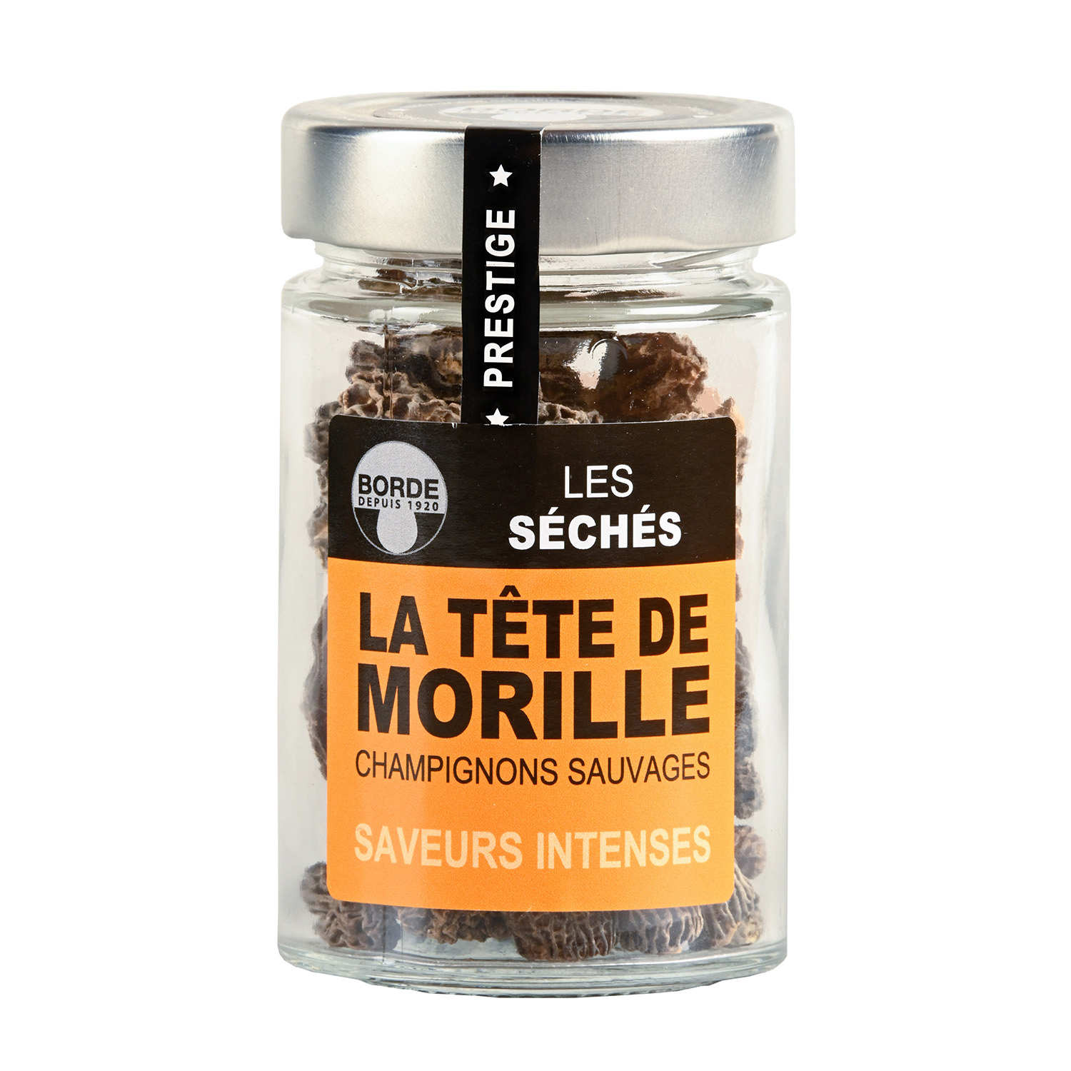 Tête de morilles séchées