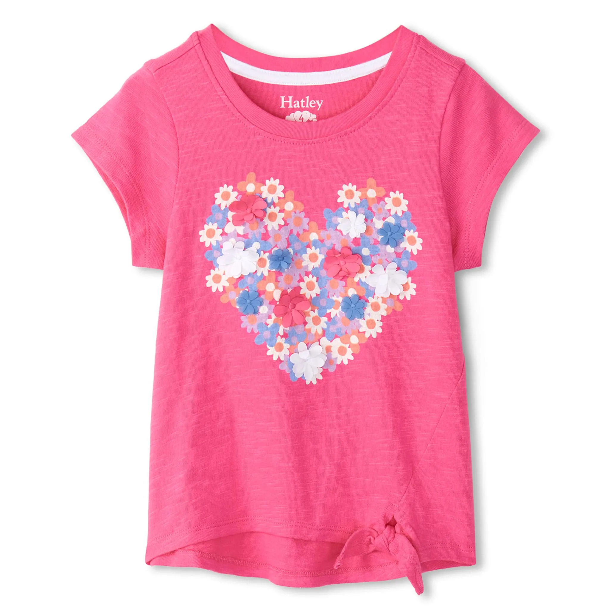 Hatley T-Shirt Coeur 3-8ans