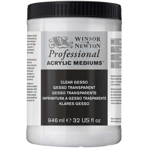 WINSOR & NEWTON™ PROFESSIONAL ACRYLIC Transparentes Gesso