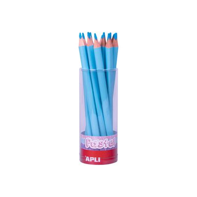 Apli Agipa - Crayon de couleur triangulaire Jumbo - bleu pastel
