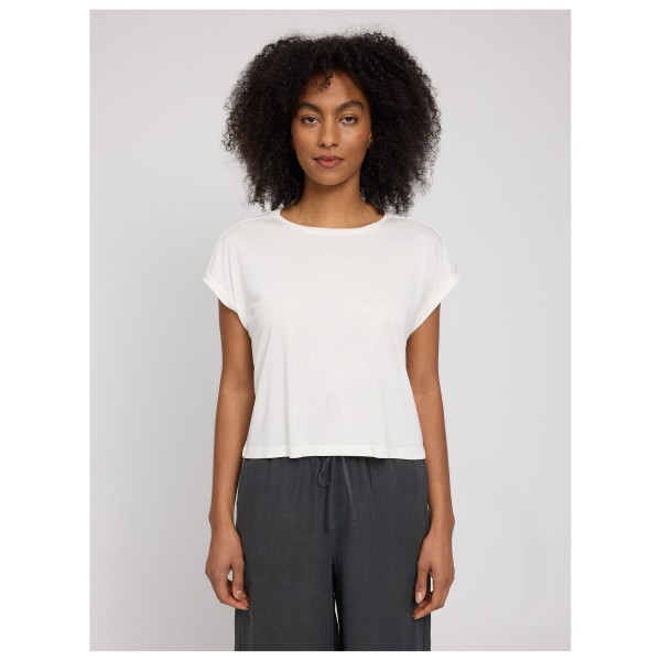 Mazine - Women's Ecovero Viscose Cropped T-Shirt - T-shirt