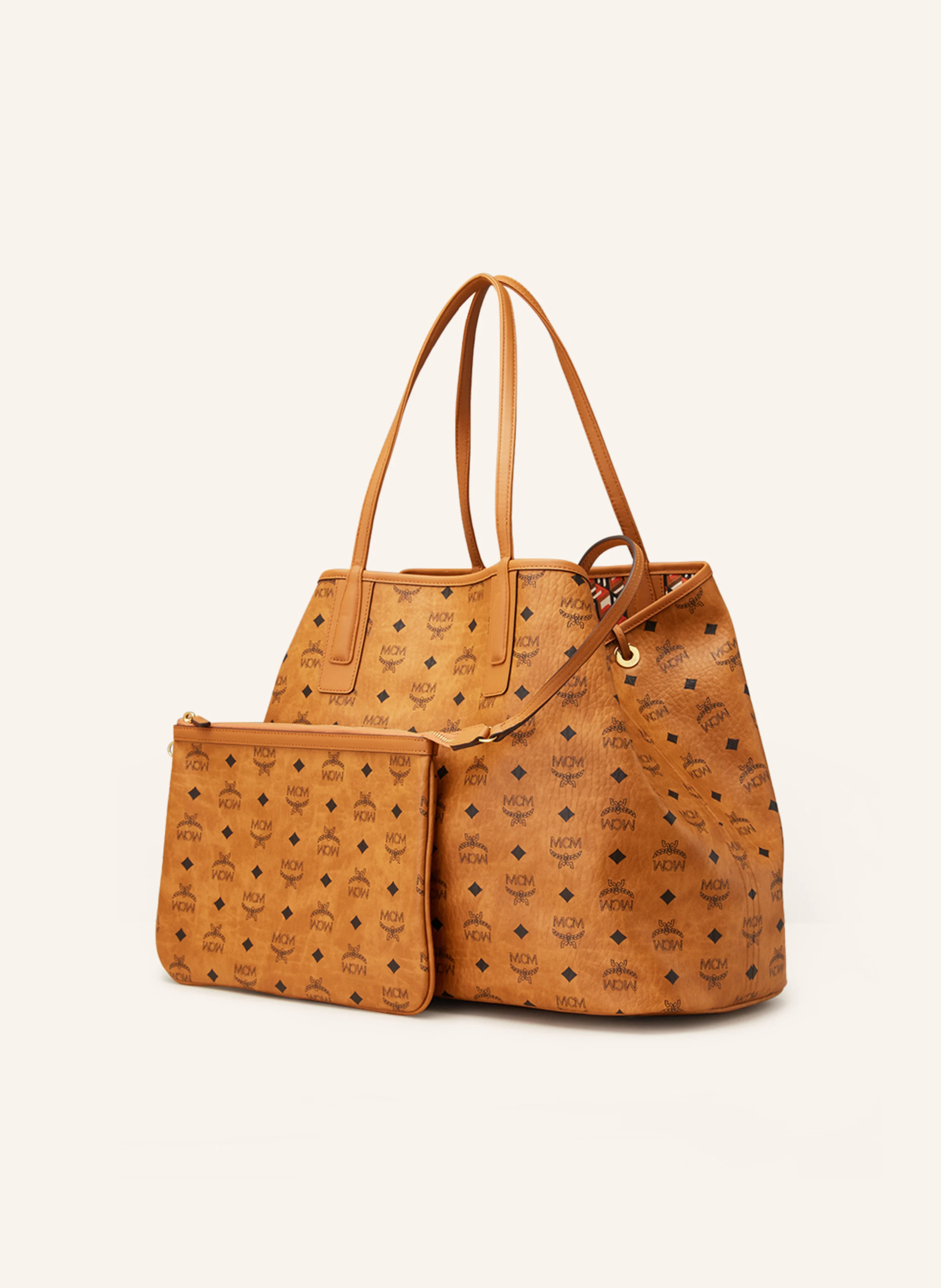 MCM Shopper LIZ VI um Wenden mit Pouch