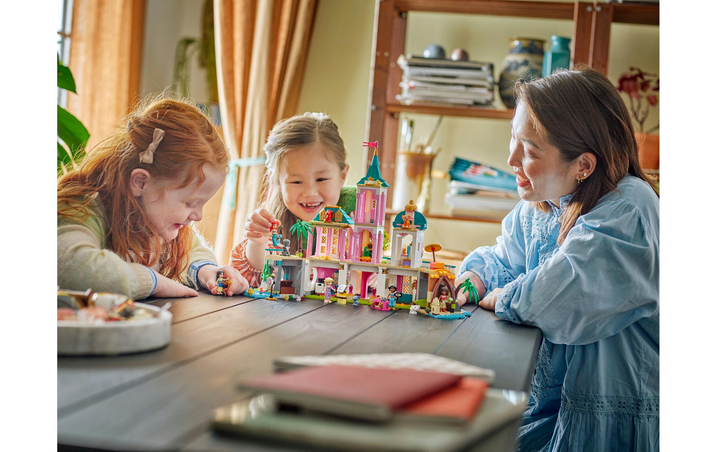 Disney Princess Prinzessinnenschloss mit Haustieren 43267Disney Princess Bau- und Spielset für Kinder