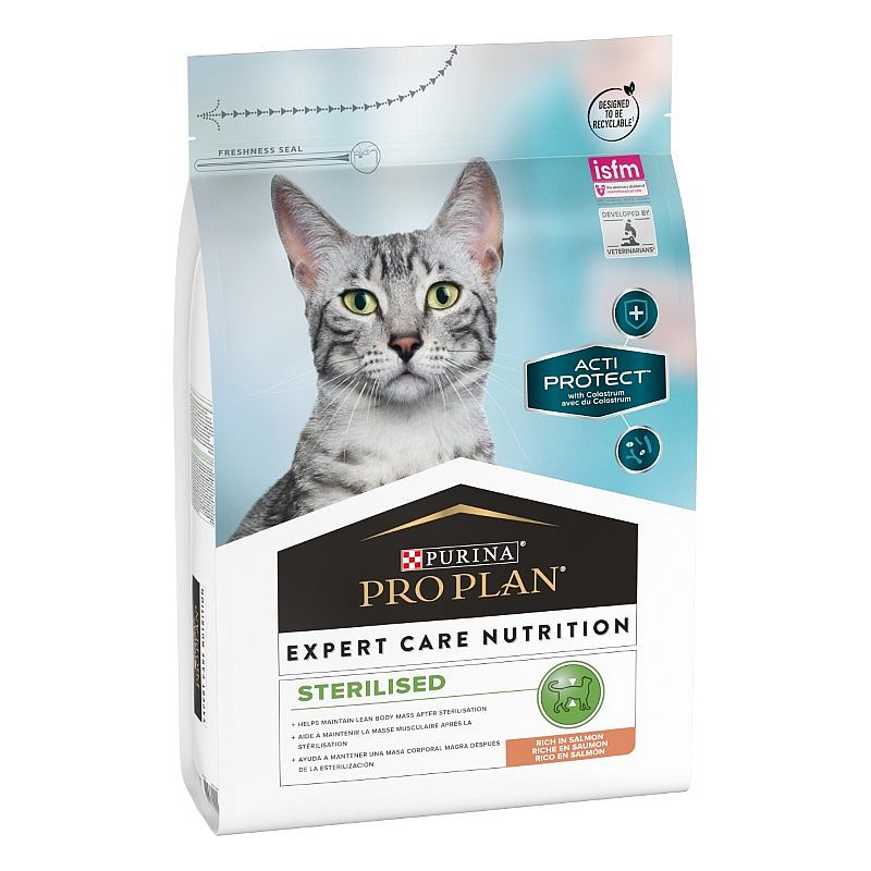 Purina Pro Plan Expert Care Cat Sterilised Kattenvoer Salmon | 3 kg | 11167.1