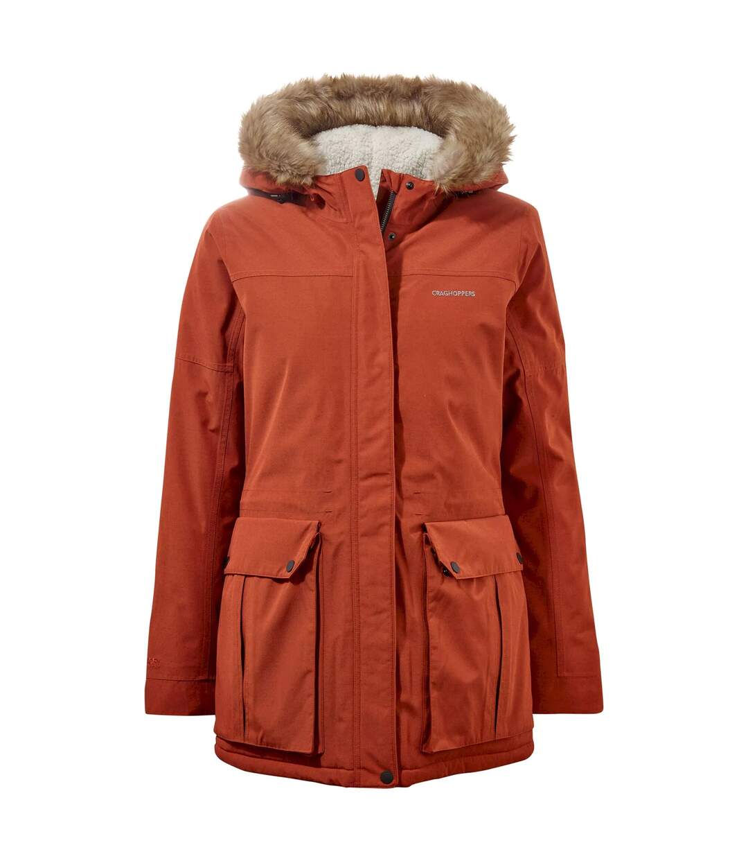 Craghoppers - Veste imperméable ELISON - Femme (Rouge foncé) - UTCG1489