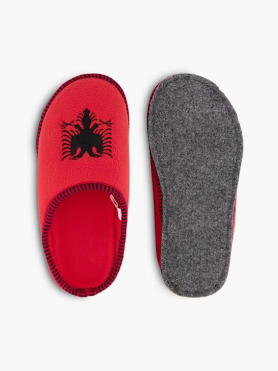 Casa mia ALBANIEN Pantoffel Rot