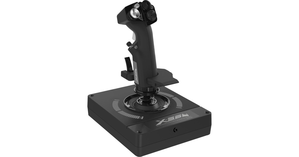 Logitech GX56 H.O.T.A.S. gaming hotas  (Zwart)