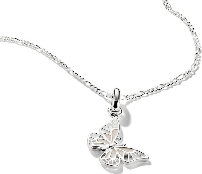 Thomas Sabo - Charm Club CC1265-007-14 - Bedeltje - Wit - Zilver - Gerecycleerd 925
