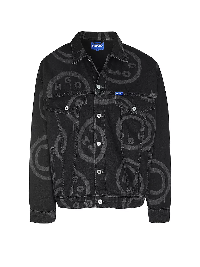 HUGO Jeansjacke WES schwarz