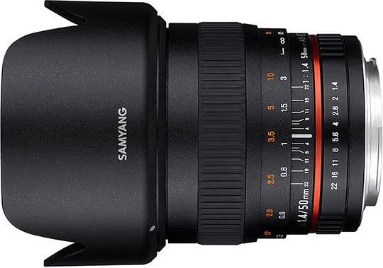 Samyang 50mm F1.4 AS UMC - SLR - 9/6 - 0,45 m - Nikon F - 5 cm -  APS-C