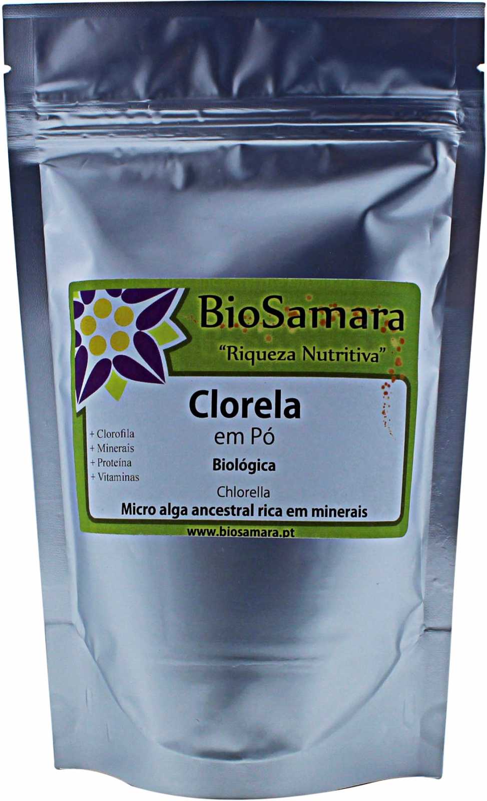Pó de Clorela Biosamara 125g