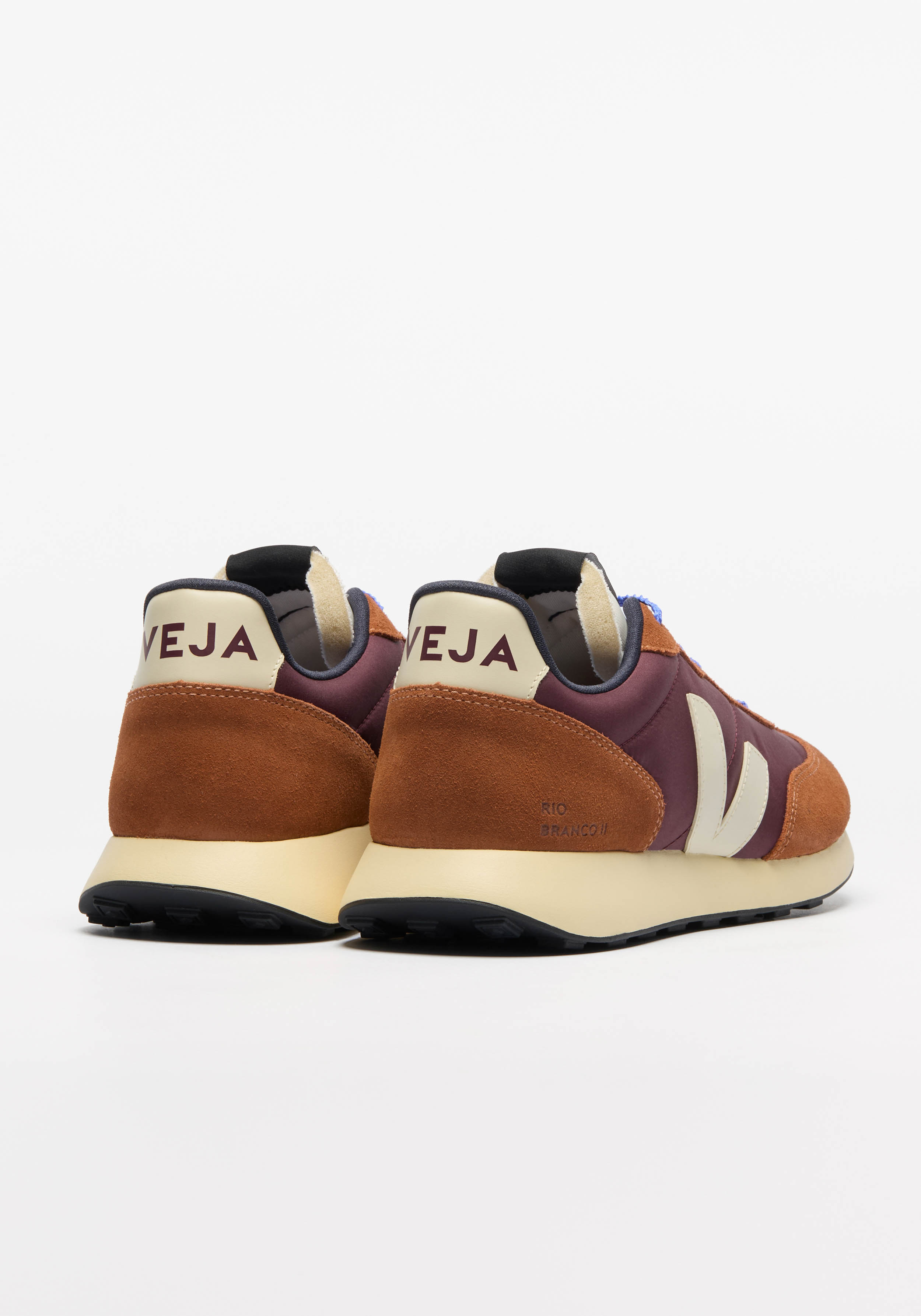 Veja Sneaker Rio Branco II Nolyn Amarante Calcaire