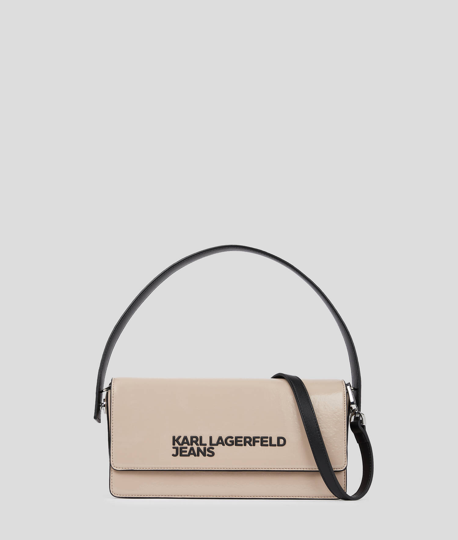 SAC BANDOULIÈRE EN SIMILI CUIR - Taupe du désert