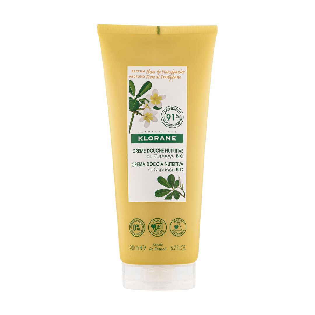 KLORANE  Creme Duche e Champô Frangipani - 200ml