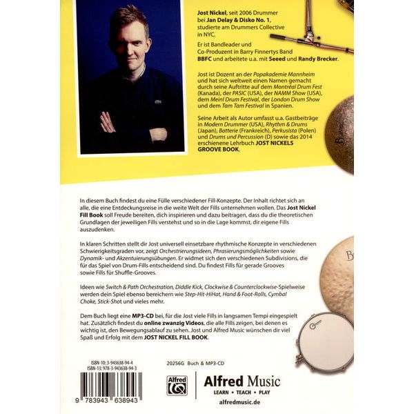 Alfred Music Publishing Jost Nickel Fill Book