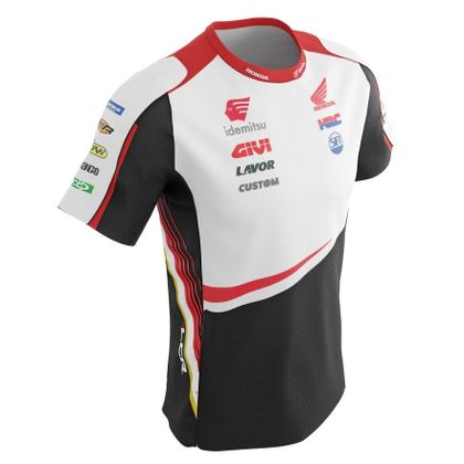 T-Shirt manches courtes Ixon LCR TAKA REPLICA 22 IDEMISTU - Noir / Blanc
