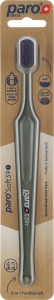 paro Zahnbürste Soft 39 r re-grey, 1 Stück