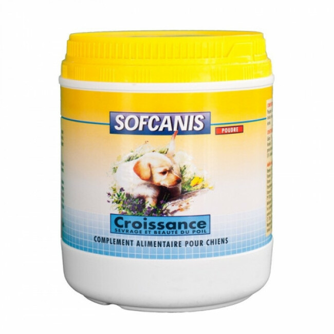 Complément alimentaire Sofcanis Croissance pour chien