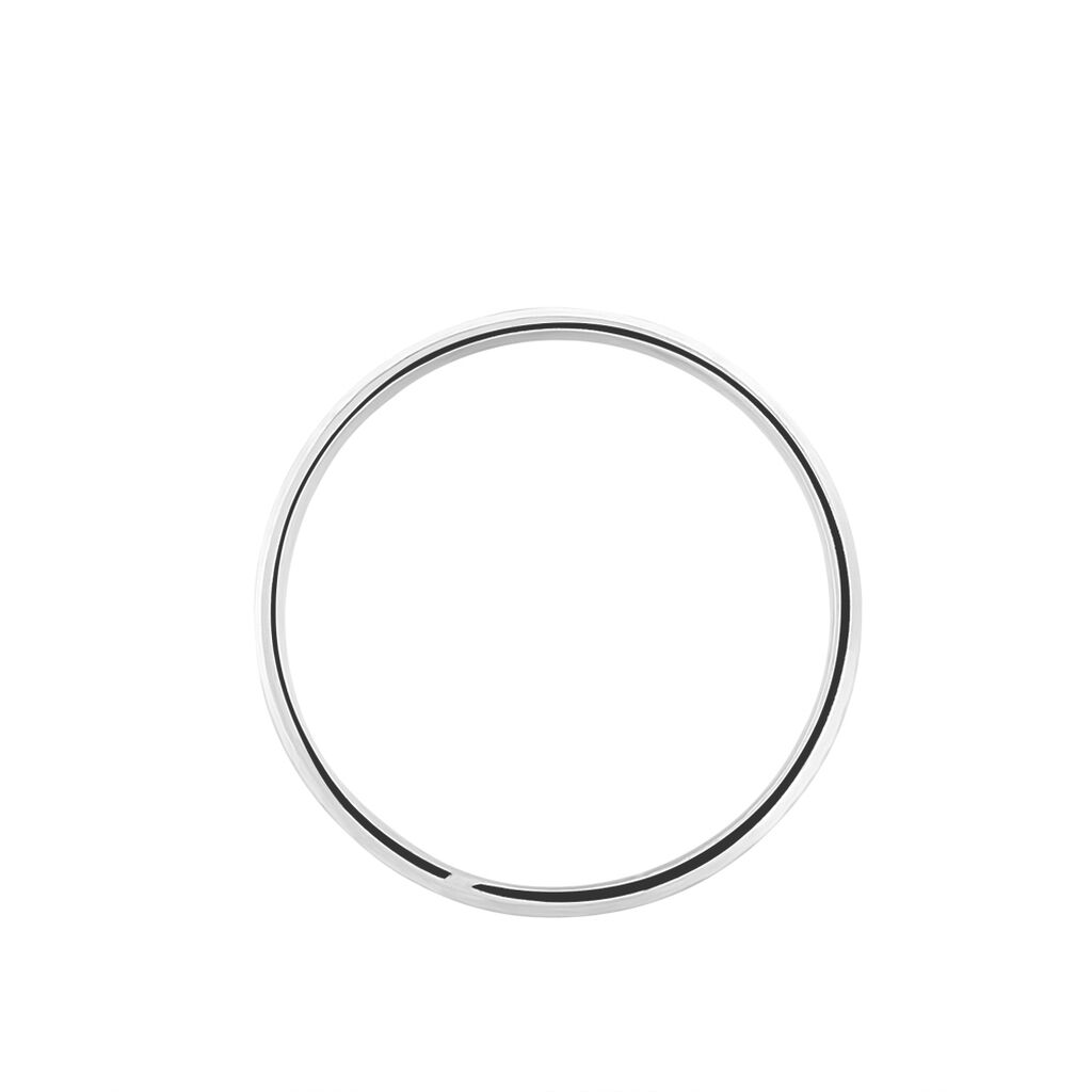 Alliance Caroline Sablee Demi Jonc Classique Or Blanc