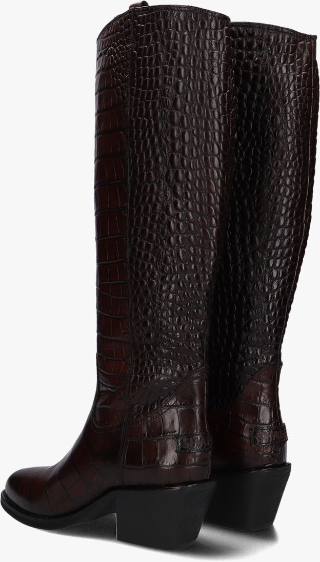 SHABBIES bruine shabbies hoge laarzen juul mid boot